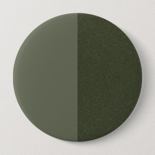 Badge Rond 10 Cm Bouton personnalisé Moss Green Duo-Tone