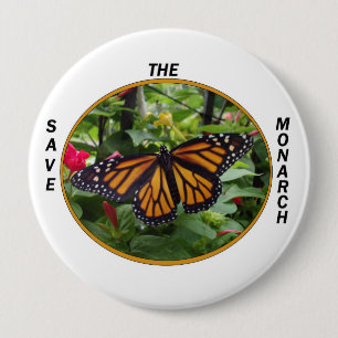 Badge Rond 10 Cm Bouton rond 4 pouces, style #5 de monarque