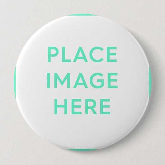 Badge Rond 10 Cm Bouton rond, Énorme, 4 Pouces - Conception cadeau (Devant)