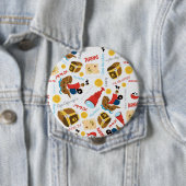 Badge Rond 10 Cm Bouton Rond Géant (En situation)