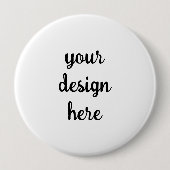 Badge Rond 10 Cm Bouton rond personnalisé (Devant)