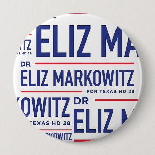 Badge Rond 10 Cm Bouton ronde Eliz Markowitz
