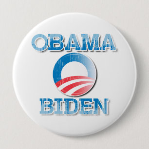 Badge Rond 10 Cm Bouton Vintage.png de fierté d'Obama Biden 2012
