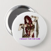 Badge Rond 10 Cm Boutons (Devant & derrière)