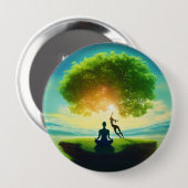 Badge Rond 10 Cm Boutons de chemise (Devant & derrière)