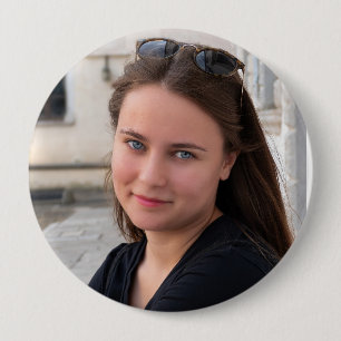 Badge Rond 10 Cm Boutons photo personnalisés