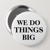 Badge Rond 10 Cm Boutons Salon (Devant & derrière)