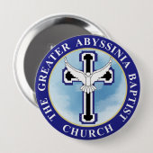 Badge Rond 10 Cm Broche circulaire du logo GABC (Devant & derrière)