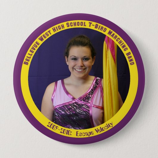 BADGE ROND 10 CM BWHS-4106 (Devant)