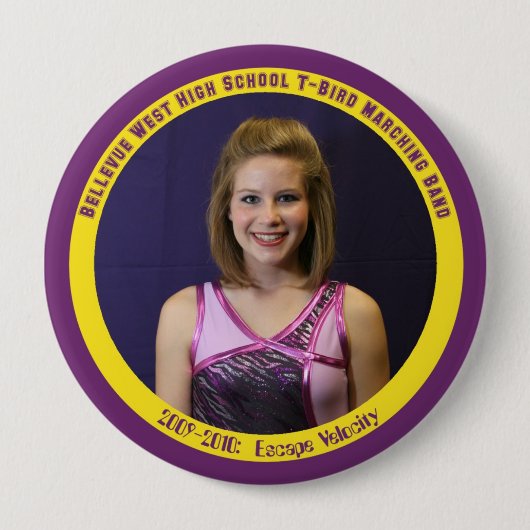 BADGE ROND 10 CM BWHS-4124 (Devant)