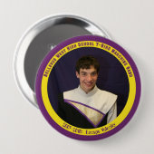 BADGE ROND 10 CM BWHS-4127 (Devant & derrière)