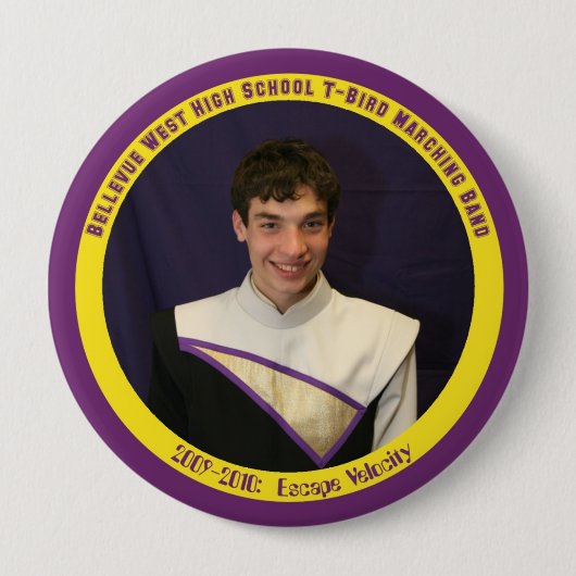 BADGE ROND 10 CM BWHS-4127 (Devant)