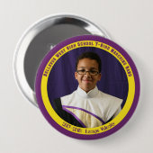 BADGE ROND 10 CM BWHS-9951 (Devant & derrière)
