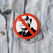 BADGE ROND 10 CM BYRD D'ANTI-ROBERT (En situation)