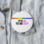 Badge Rond 10 Cm C&apos ; s pour sortir (En situation)