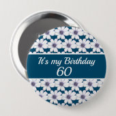 Badge Rond 10 Cm C’est mon anniversaire de naissance (Devant & derrière)