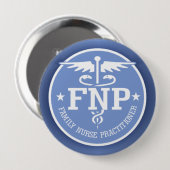Badge Rond 10 Cm Cadeaux Caduceus FNP2 (Devant & derrière)