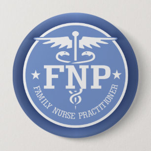 Badge Rond 10 Cm Cadeaux Caduceus FNP2