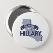 BADGE ROND 10 CM CALIFORNIE POUR LA HILLAIRE (Devant & derrière)