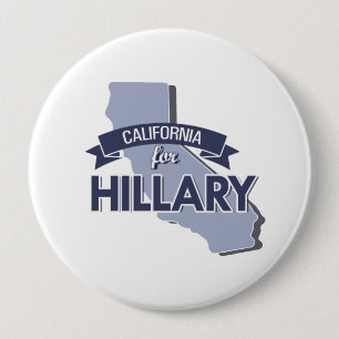 BADGE ROND 10 CM CALIFORNIE POUR LA HILLAIRE