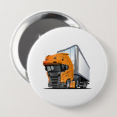 Badge Rond 10 Cm Camion de dessin (Devant & derrière)