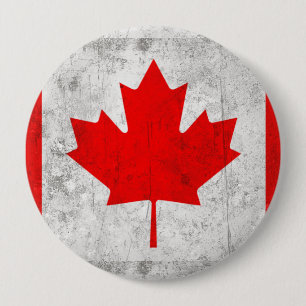 Badge Rond 10 Cm Canada