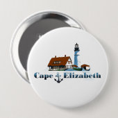 Badge Rond 10 Cm Cap Elizabeth (Devant & derrière)