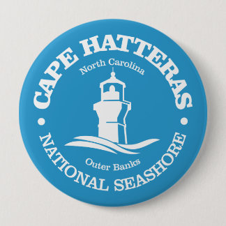 Badge Rond 10 Cm Cape Hatteras (phare)