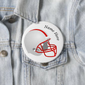 Badge Rond 10 Cm Casque personnalisé (En situation)