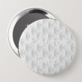 Badge Rond 10 Cm Cercle blanc en relief (Devant & derrière)
