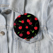 Badge Rond 10 Cm Cerise 2 (En situation)