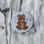 Badge Rond 10 Cm C'est un petit bouton (En situation)