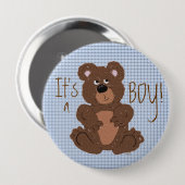 Badge Rond 10 Cm C'est un petit bouton (Devant & derrière)