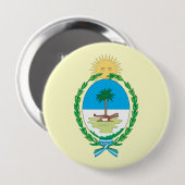 Badge Rond 10 Cm chaco, Argentine (Devant & derrière)
