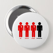 Badge Rond 10 Cm Chacun aime (Devant & derrière)