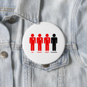 Badge Rond 10 Cm Chacun aime (En situation)