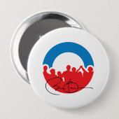 Badge Rond 10 Cm CHARLOTTE AVEC BARACK OBAMA -.png (Devant & derrière)