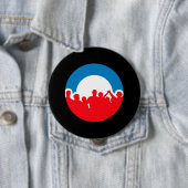Badge Rond 10 Cm Charlotte en 2012 (En situation)