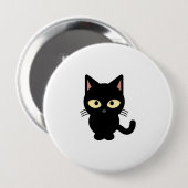 Badge Rond 10 Cm chat (Devant & derrière)