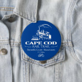 Badge Rond 10 Cm Chemin de fer Cape Cod (RT) (En situation)