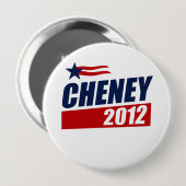 BADGE ROND 10 CM CHENEY 2012 (Devant & derrière)