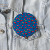 Badge Rond 10 Cm Cherry (En situation)