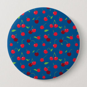 Badge Rond 10 Cm Cherry