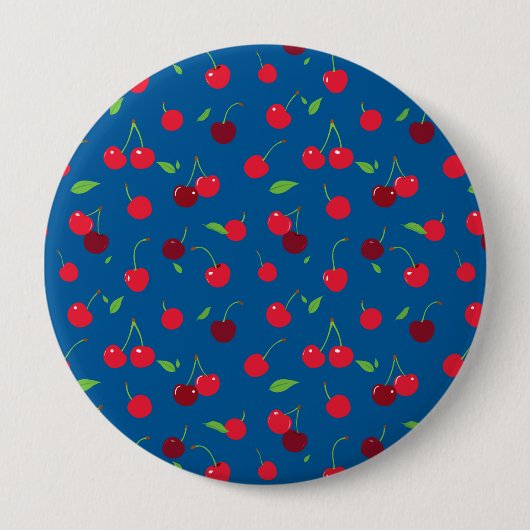 Badge Rond 10 Cm Cherry (Devant)