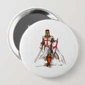 Badge Rond 10 Cm Chevalier modèle (Devant & derrière)