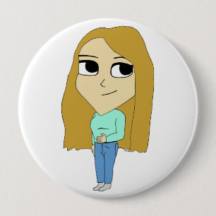 Badge Rond 10 Cm chibi