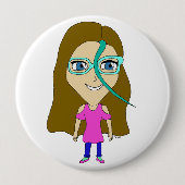 Badge Rond 10 Cm chibi (Devant)