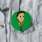 Badge Rond 10 Cm chibi (En situation)