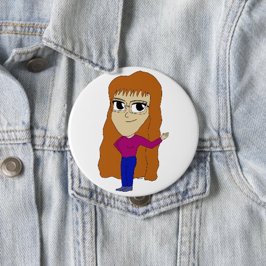 Badge Rond 10 Cm chibi (En situation)
