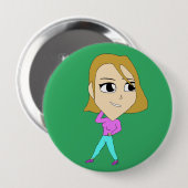Badge Rond 10 Cm chibi (Devant & derrière)
